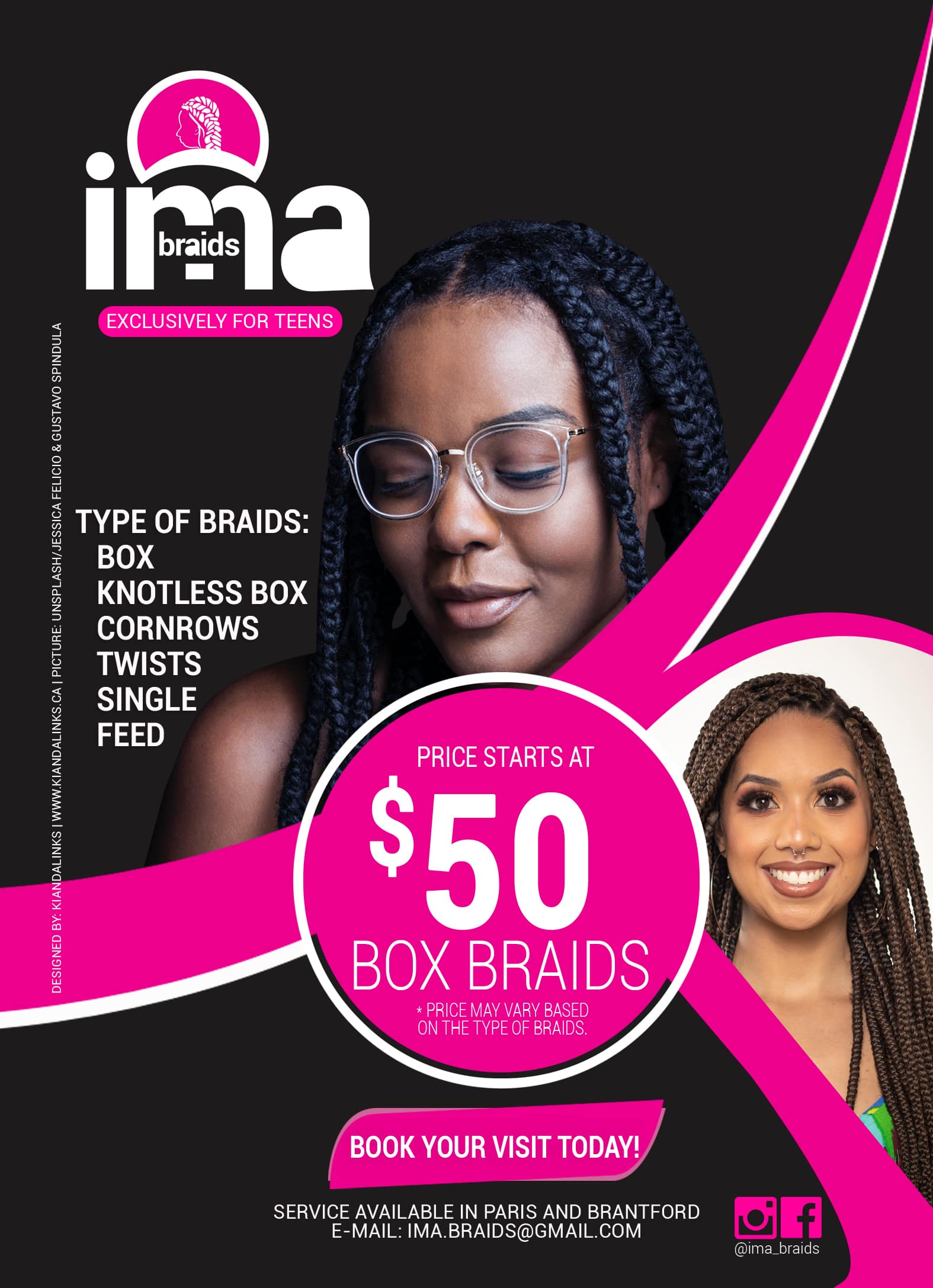 Ima Braids ad