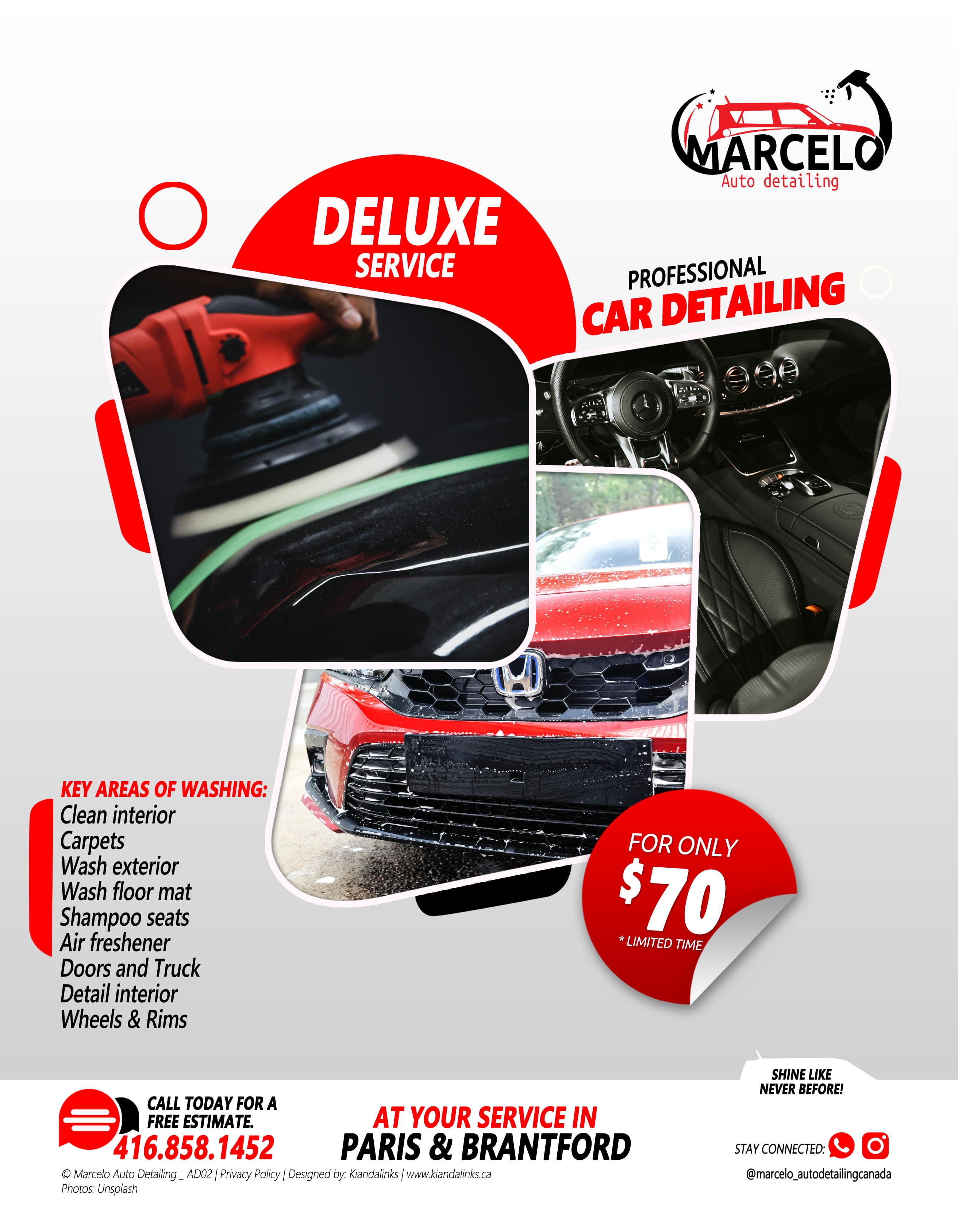 Marcelo Car Detailing ad